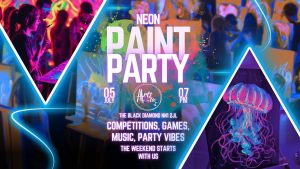 neon paint party